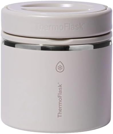 ThermoFlask 20 oz Insulated Food Jar, Leakproof Stainless Steel Food