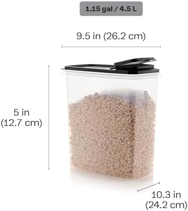 Tupperware Super Cereal Storer, Dishwasher Safe and BPA Free