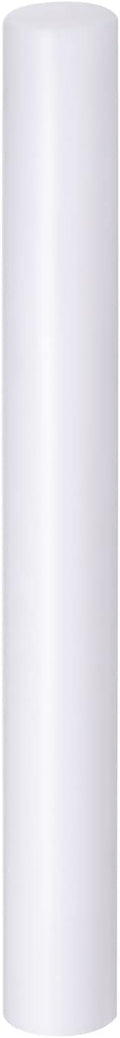 HARFINGTON Acrylic Clay Roller 9 Inch x 1 Inch Solid Non-Stick Plastic Round by HARFINGTON