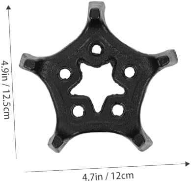 Retro Iron Teapot Holder 5 Pointed Star Stand for Hot Cookware