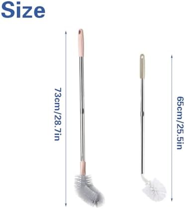 4 Pcs Water Bottle Brushes for Cleaning, 28.7'' and 25.5'' Stainless