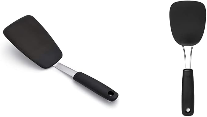 OXO Good Grips Large Silicone Flexible Turner & 65191 Good Grips Nylon Flexible by OXO