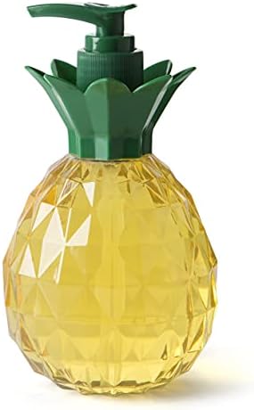 SIMPLE PLEASURES Pineapple Coconut Hand Soap Dispenser, BPA Free