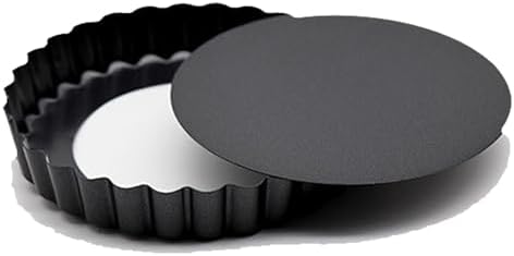 4 Inch Egg Tart Molds with Removable Bottom, 12 Packs EggTart Mold