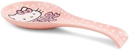 Sanrio Hello Kitty Polka Dots Ceramic Spoon Rest Holder | Kitchen