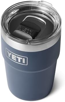 YETI Rambler 16 oz Stackable Tumbler, Vacuum Insulated, Stainless