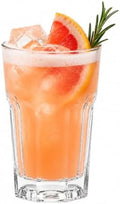 Restaurantware-Otto 10 Ounce Highball Glasses, Set Of 6 Paneled Tall