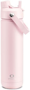 ENCOOL Insulated Water Bottle with Straw Stainless Steel Water Bottle