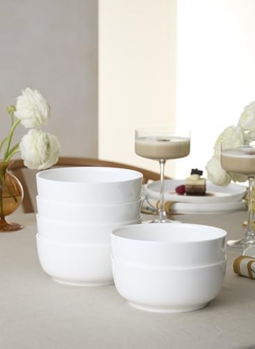 Lenox Modern White Porcelain 18-Piece Dinnerware Set for 6