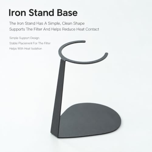 Microporous Ceramic Coffee Filter Porous Pour Over Dripper Stand