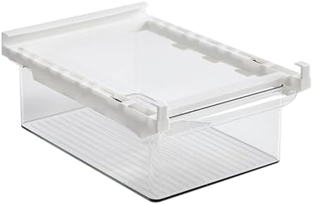 Refrigerator Drawer Organizer Efficient Clear Fridge Pull Out Storage