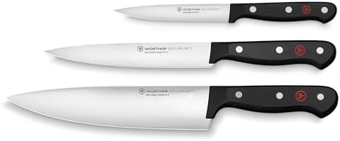 WÜSTHOF Gourmet 3-Piece Chef's Knife Set