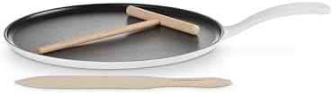 Le Creuset Enameled Cast Iron Traditional Round Crepe Pan, 10.25"