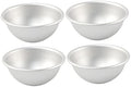 Half-Round Cake Mold Set - 4Pcs Aluminum Alloy Baking Pan for Diy Bath