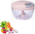 Mini Manual Food Processor Vegetable Chopper, Easy to Clean, Hand Pull