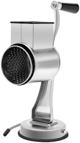 5-In-1 Stainless Steel Rotary Vegetable Cheese Grater