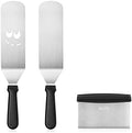 New Star Foodservice 3-Piece Stainless Steel BBQ Spatula Set