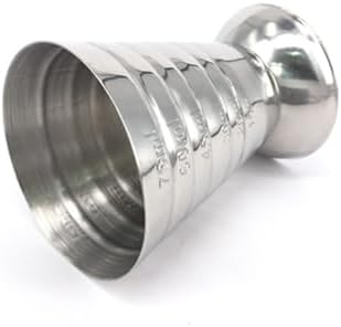 75ml Stainless Steel Jigger Cup Set of 3 for Measuring Liquids