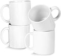 BYCNZB 22oz white Super Large Ceramic Coffee Mugs Large Handles Set of