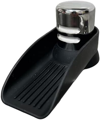 Air Gap Cover Water Ramp Silicone Splash Guard (Black)