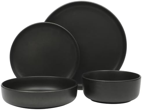 Gibson Elite Pasco 16 Piece (Service for 4) Plates and Bowls Double