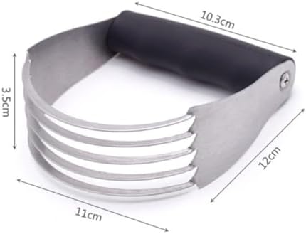 Stainless Steel Pastry Cutter Dough Blender with Ergonomic Handle