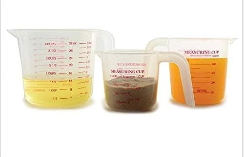 MIZORLIE Plastic Measuring Cup Set - Image 6