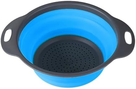 Silicone Collapsible Colander Vegetable Fruit Washing Strainer