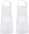 Syntus Apron for Men Women, Adjustable Cooking Kitchen Apron with 2
