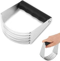 Manual Pastry Shortening Blender Cutter,Stainless Steel Dough Masher