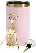 Paris Hilton Wine Bottle Chiller Set, Insulated Double Wall Chiller