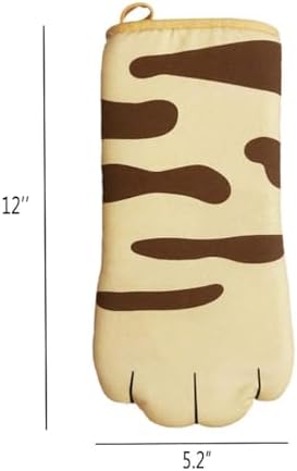 Cat Claw Oven Mitts, 1 Pair