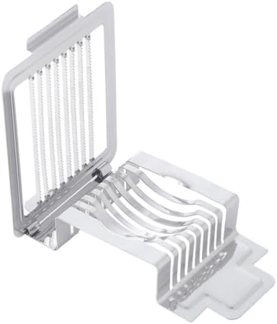 Egg Slicer with 8 Cutting Wires One-press Uniform Slices Stainless