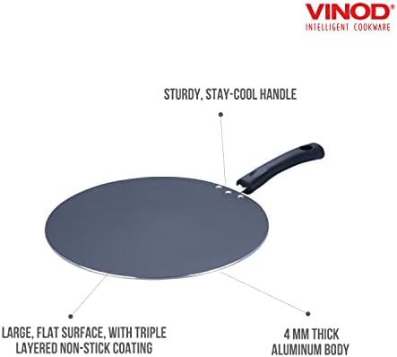 Vinod Flat Multi Cooking Griddle Tawa, Induction, 13-Inch, for Home