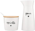 Santa Barbara Design Studio Ceramic Sugar and Creamer Set Sugar Bowl