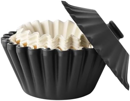 Basket Coffee Filter Holder Storage-Container - Coffee Bar Counter