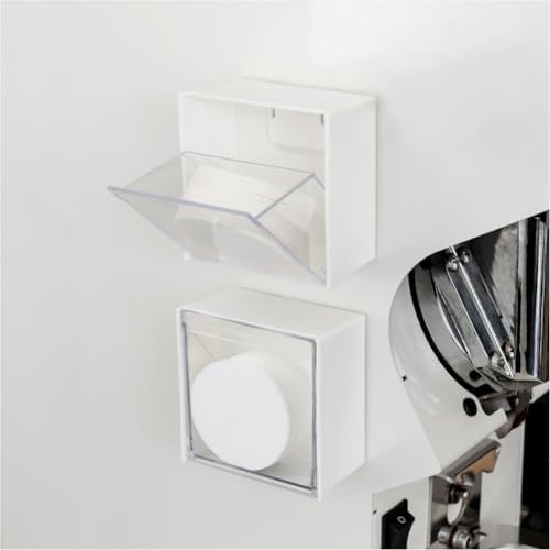 watchget Espresso Paper Filter Holder with Magnetic Lid