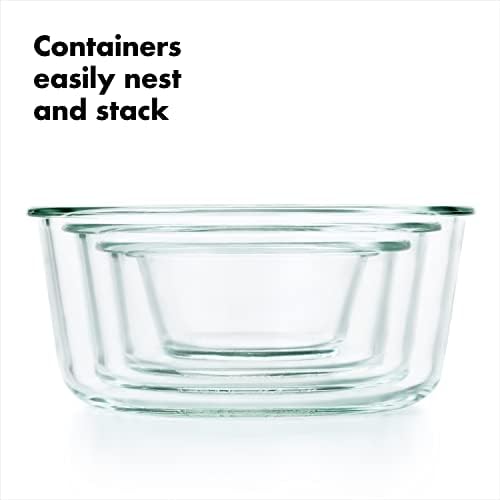 OXO Good Grips 7-Cup Glass Airtight Food Storage Container