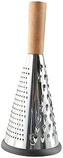 Stainless Steel Cheese Grater - Cone 3 Sided | Three Sides for Coarse