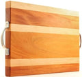 Mahogany & Maple Large Cutting Board, 19 x 13 x 1.75