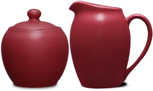 Noritake Colorwave Raspberry Sugar and Creamer Set