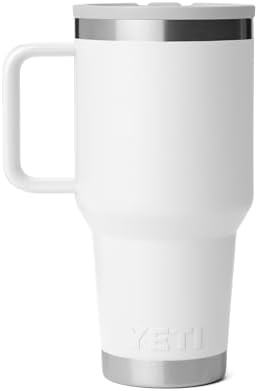 YETI Rambler 30 oz Travel Mug with Flip Straw Lid – Stainless Steel