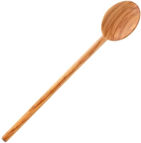 Eddington’s Italian Olive Wood Cooking Spoon, Handcrafted in Europe