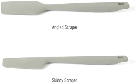 Calphalon Prime Scraper Set, 2-Piece Silicone Kitchen Scraper Set