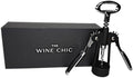 The Wine Chic Heavy Duty Winged Wine Opener, Durable Corkscrew Wine