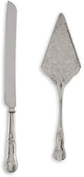 Vintage Inspired Silver Cake Knife and Server Style 9530