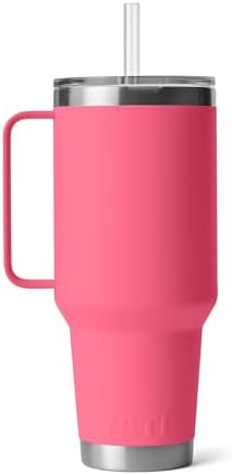 YETI Rambler 42 oz Straw Mug, Tropical Pink