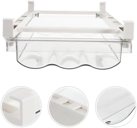 Large Capacity Drawer Style Egg Holder Box for Fridge Storage
