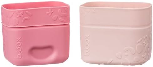 b.box Silicone Snack Cup (2-Piece), Lunch Containers, Meal Prep