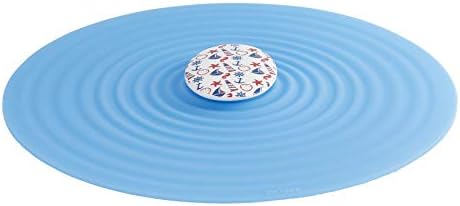 Silicone Dish Cover, Maritime Design, 9 Inch